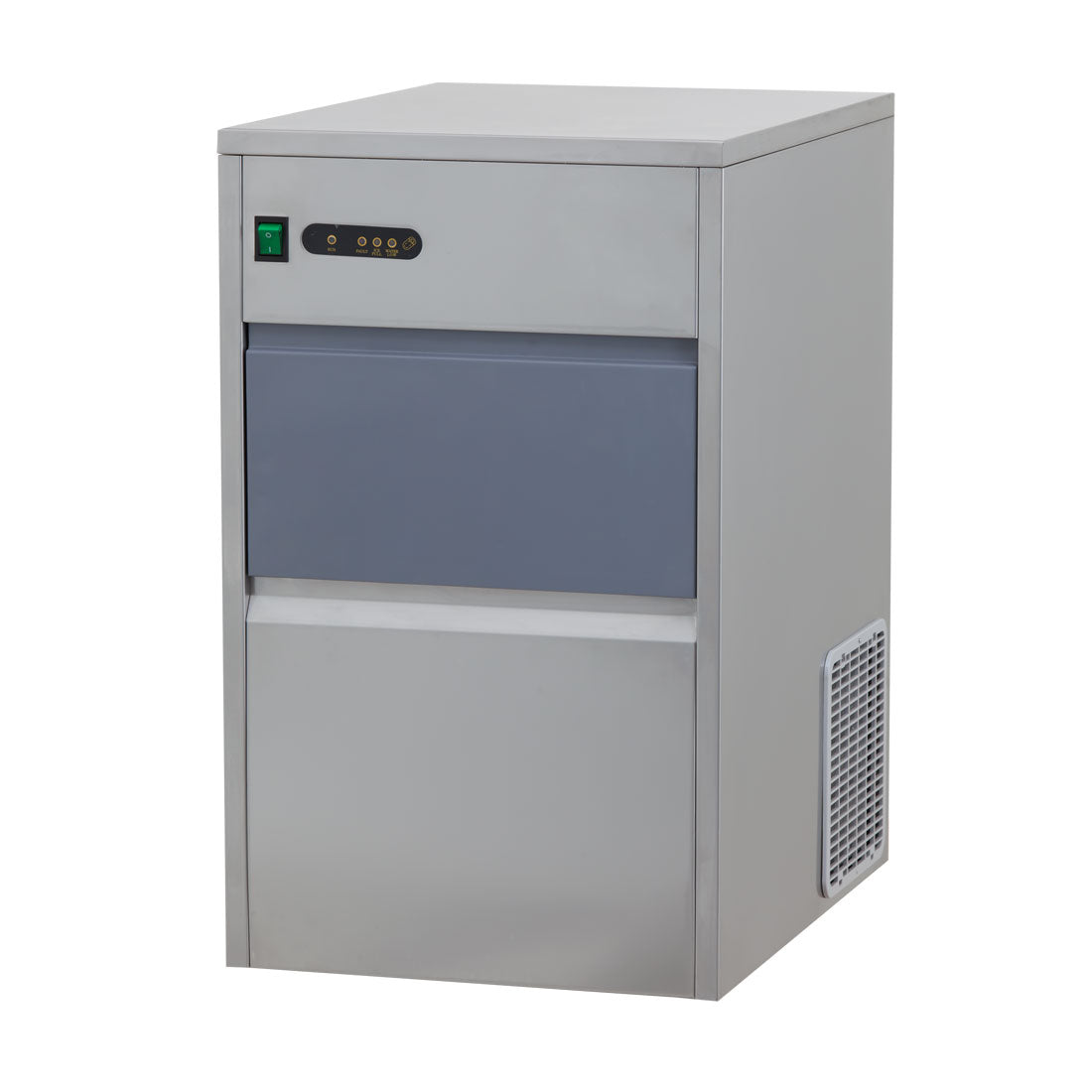 Icebull Gastro ice cube machine 26kg/day, 7kg storage hollow cone