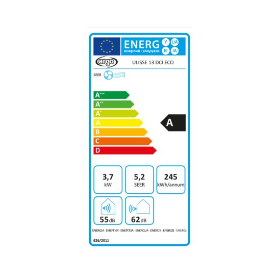 Argo Ulisse 13 DCI ECO Klimagerät mit WiFi