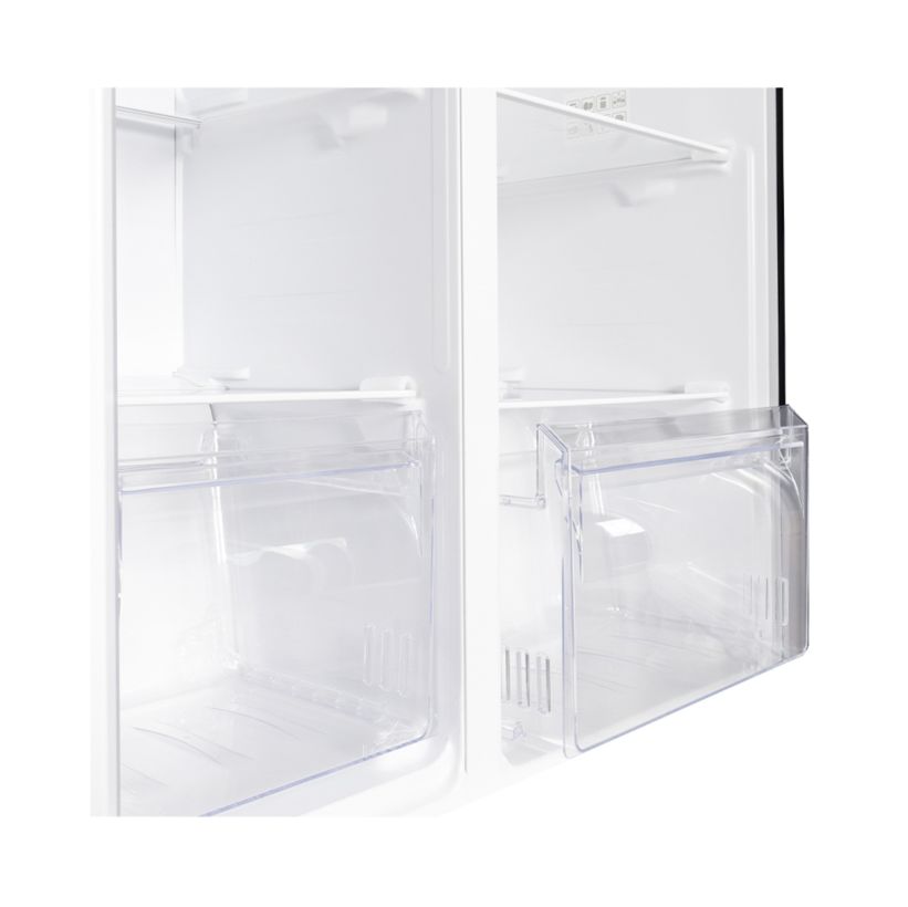 Kibernetik 436 Liter Food Center Food Center Side by Side schwarz