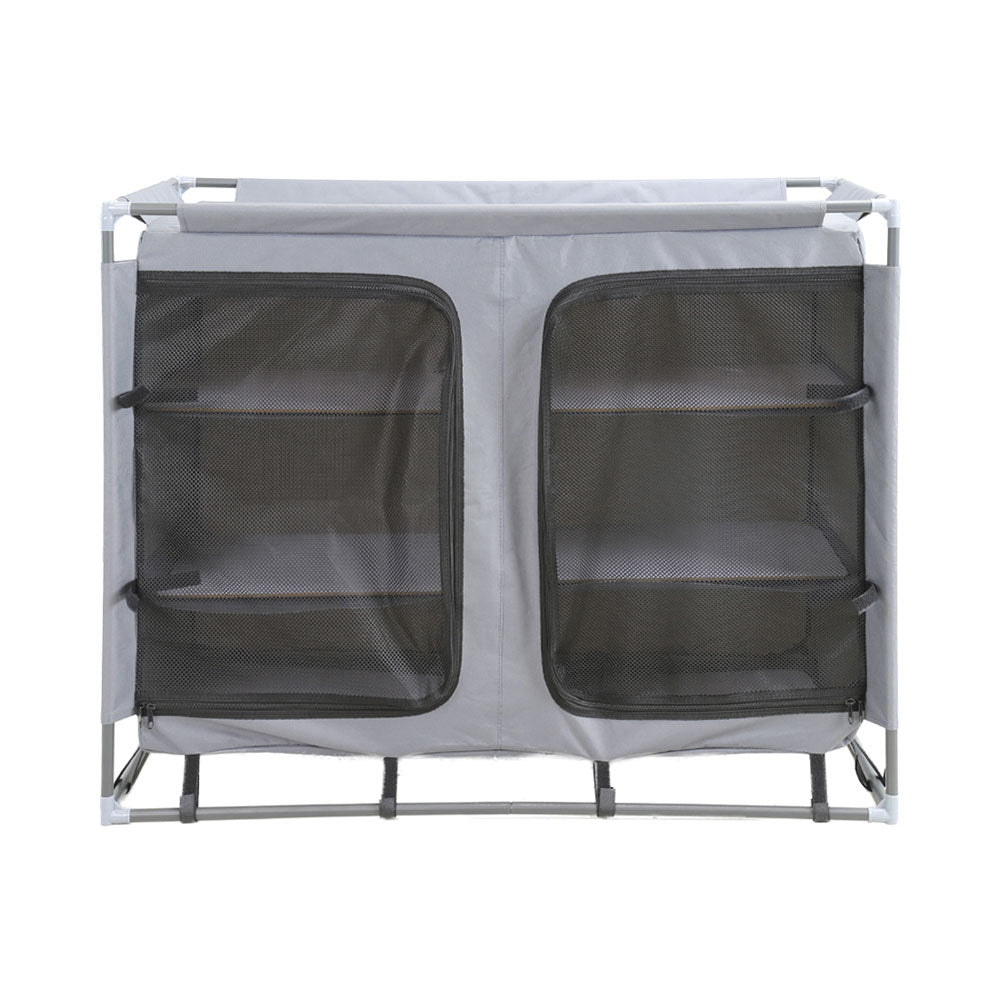 CONTINI Campingschrank 102x47x82cm anthrazit
