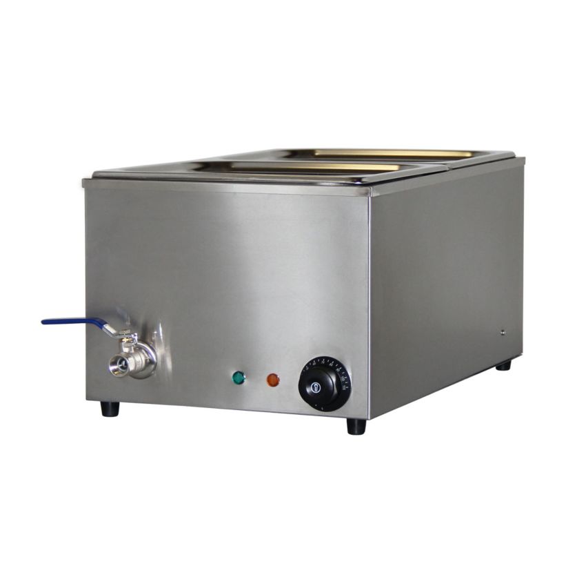 Weber Home Bain Marie 2x 9.5 liters, Gastronorm