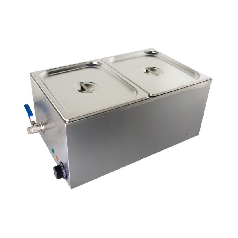 Weber Home Bain Marie 2x 9.5 liters, Gastronorm