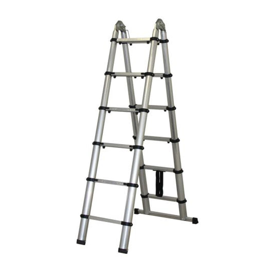 Holmberg telescopic ladder, trestle and leaning ladder 190 cm / 380 cm