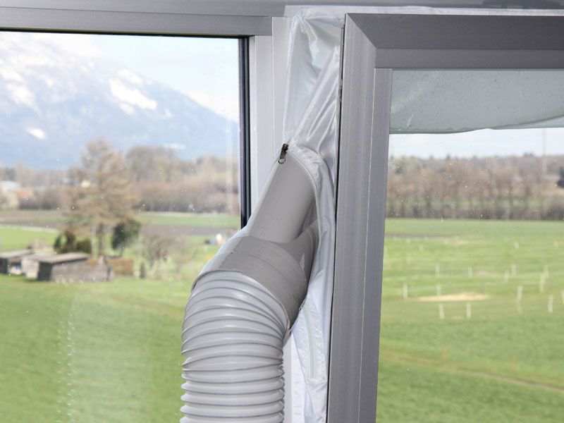 Kibernetik Fensterabdichtung für mobile Klimageräte