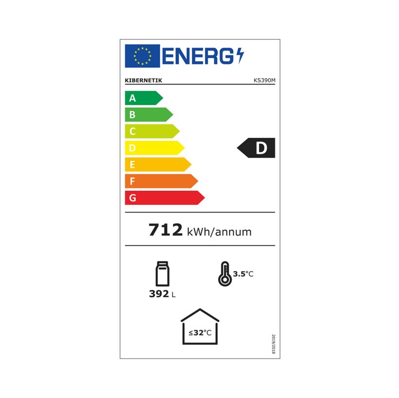 Kibernetik 392 Liter KS390M Getränkekühlschrank