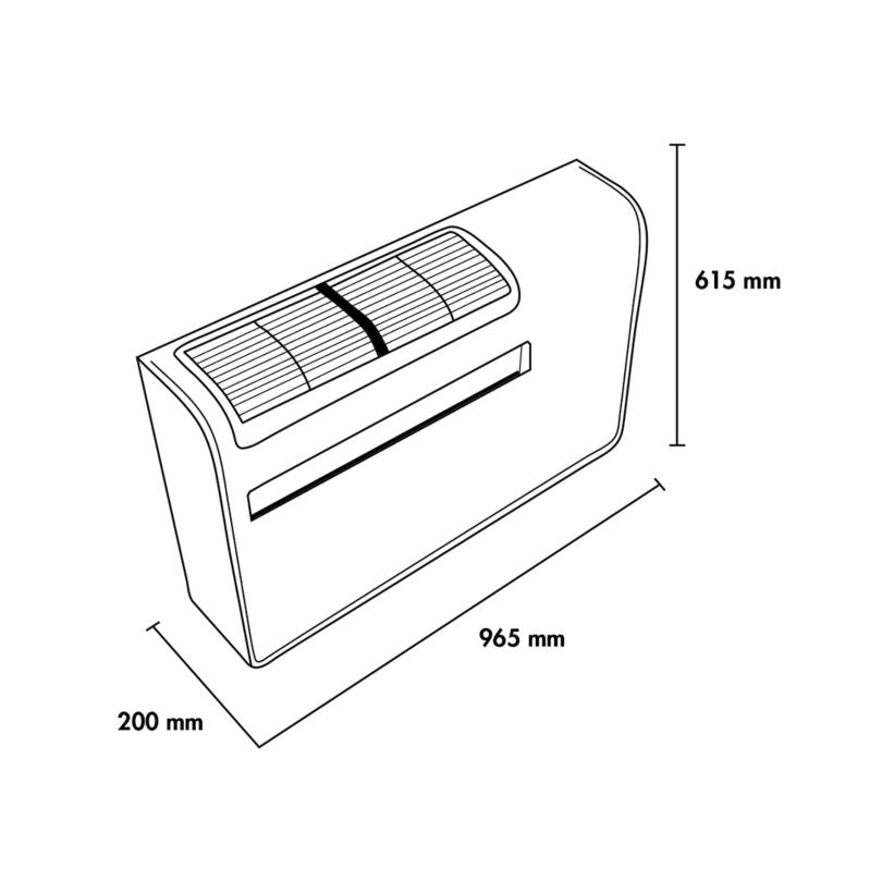 Argo Apollo wall air conditioner 2.6 kW without outdoor unit 