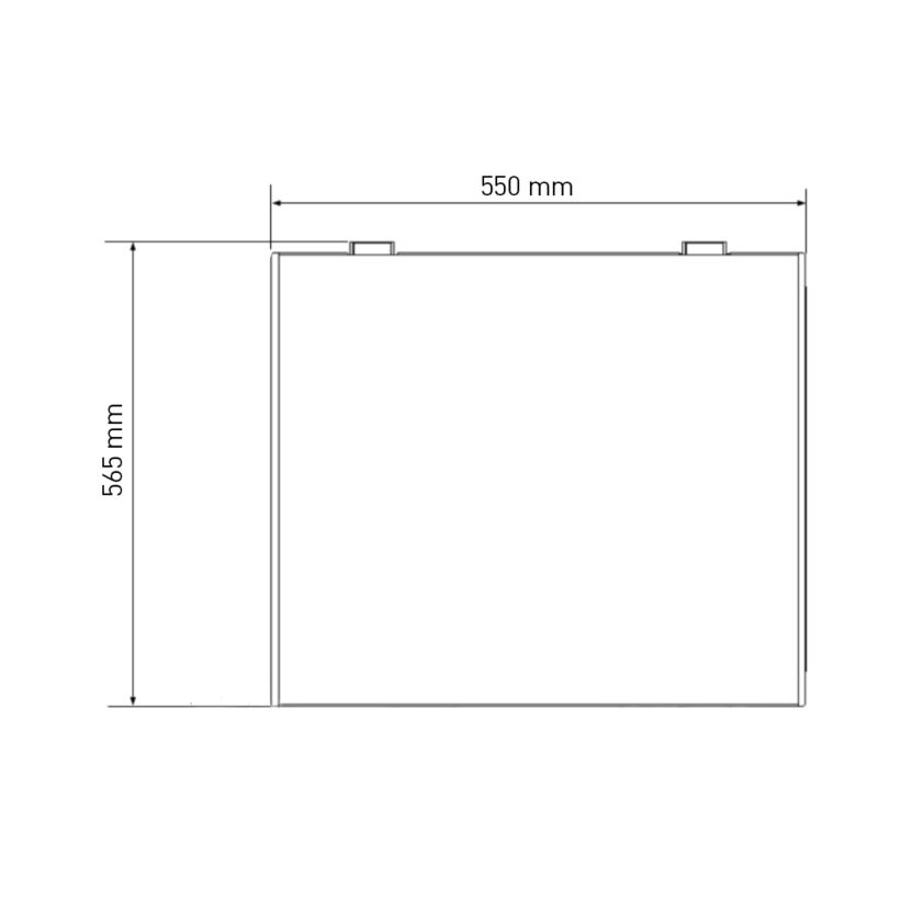 Kibernetik 95 litre freezer 