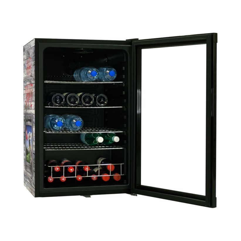 Kibernetik 115 litre Hopp Schwiiz drinks fridge 