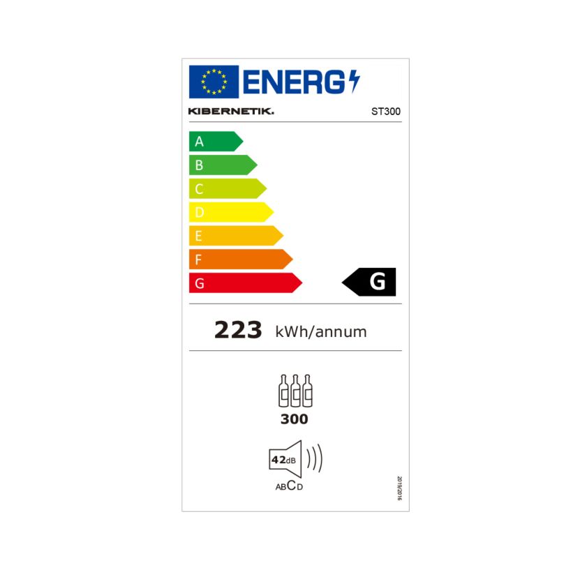 Kibernetik wine climate cabinet 200 - 300 bottles 2 zones 