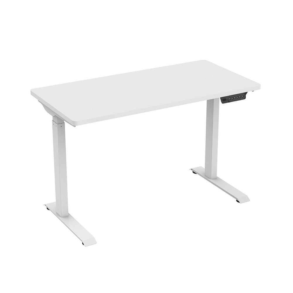 Contini höhenverstellbarer Bürotisch 120 x 60 cm weiss