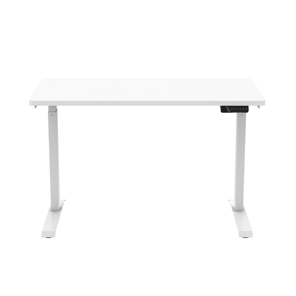 Contini höhenverstellbarer Bürotisch 120 x 60 cm weiss