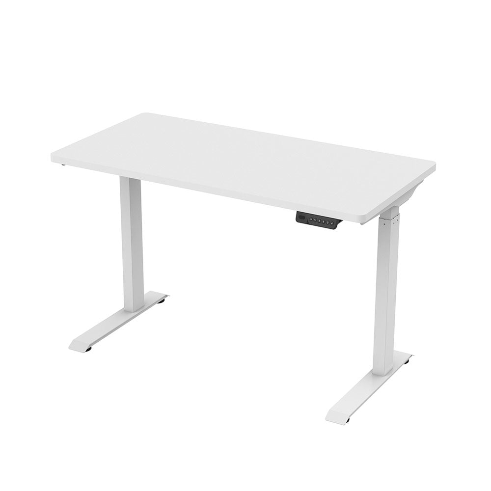 Contini höhenverstellbarer Bürotisch 120 x 60 cm weiss