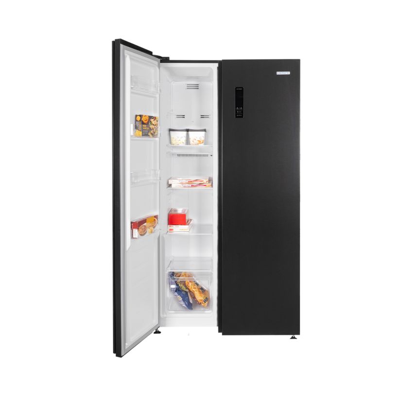 Kibernetik 436 Liter Food Center Food Center Side by Side schwarz