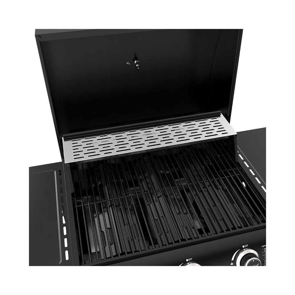 Mr.Grill Gasgrill 3 Brenner, inkl Gasschlauch und -Regler