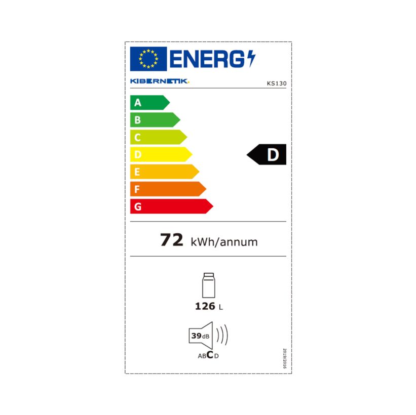Kibernetik 126 litre KS130 refrigerator 