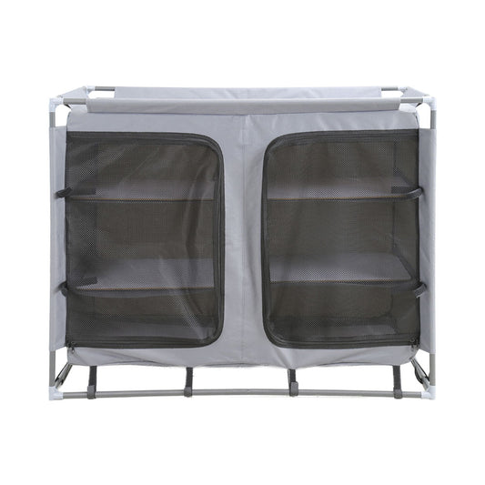 CONTINI Campingschrank 102x47x82cm anthrazit
