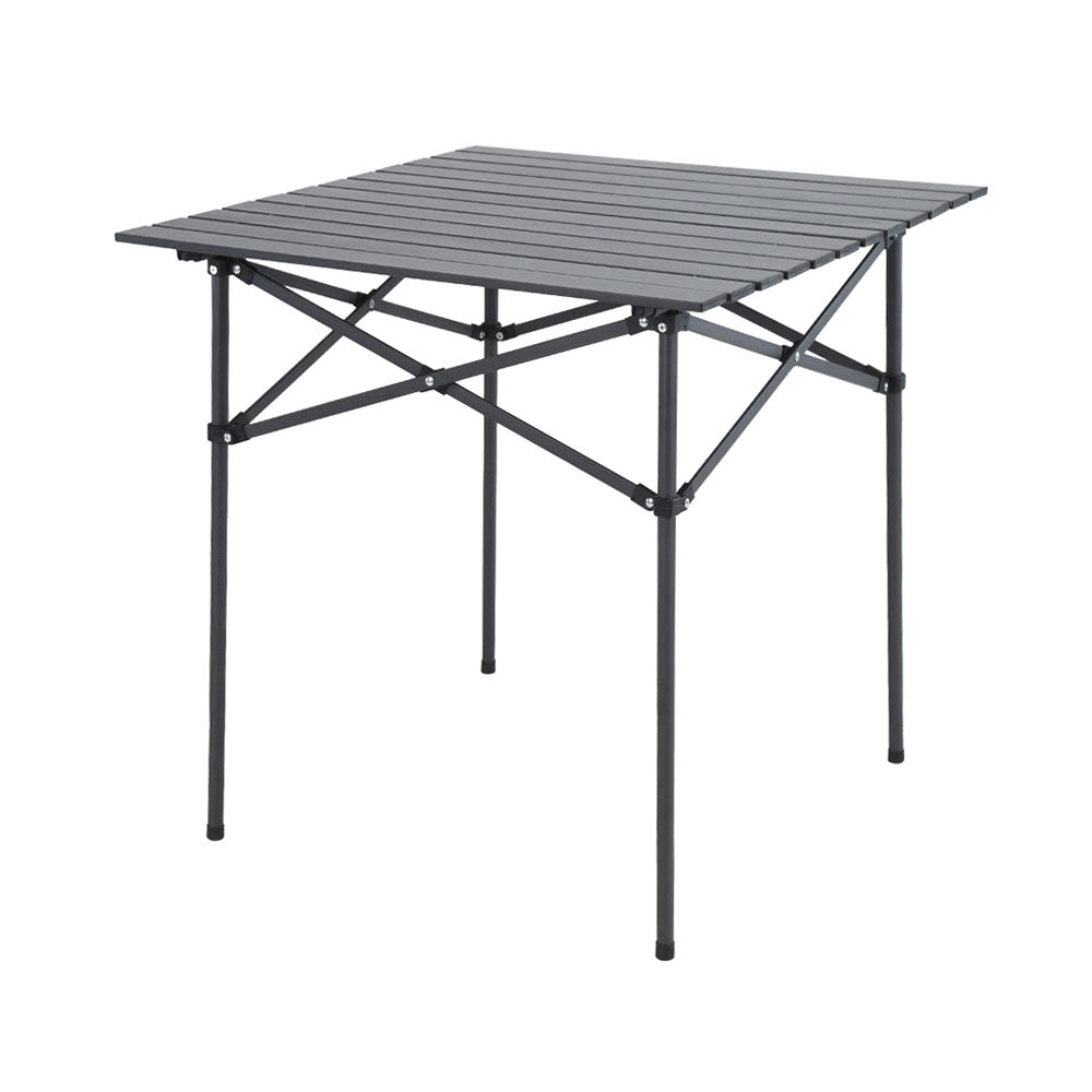 CONTINI Campingtisch 70x70x70cm anthrazit