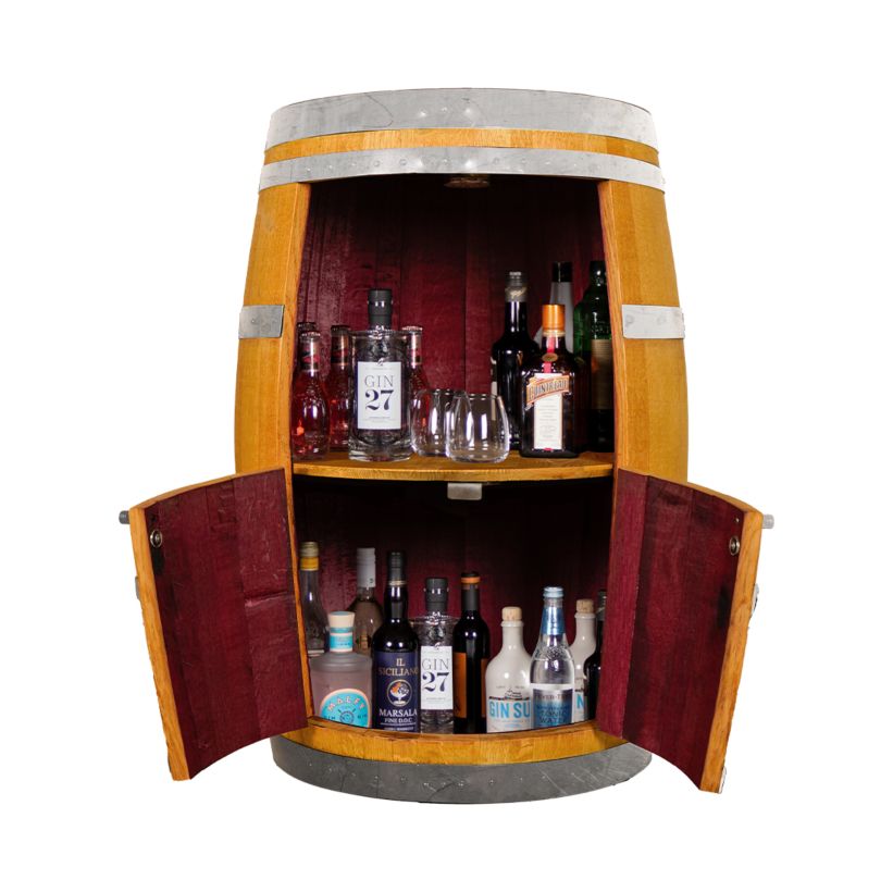 CONTINI Bar Barrel Pumori With LED Interior Lighting 