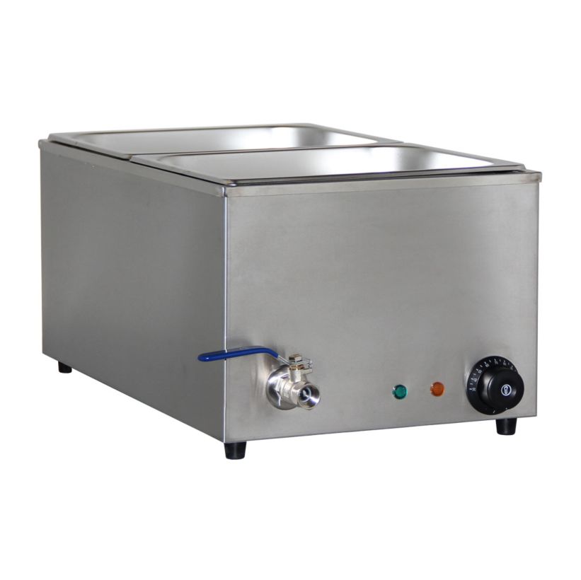 Weber Home Bain Marie 2x 9.5 liters, Gastronorm 